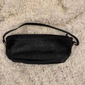 Black Gucci bag. Shoulder bag.